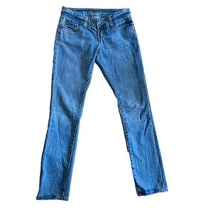 Bluenotes Lowrise Low waist Straight Leg Jeans | Blue